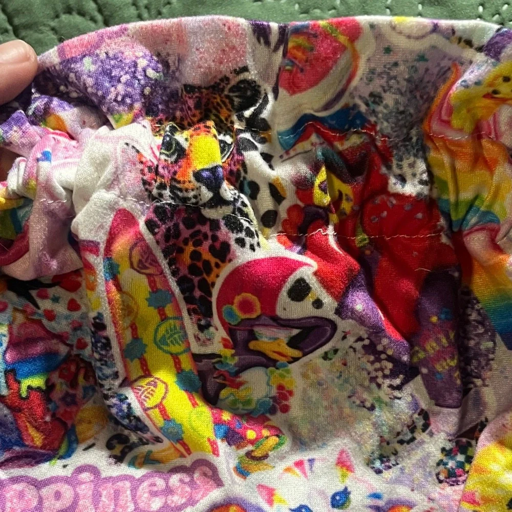 Lisa Frank Print Diaper Cover